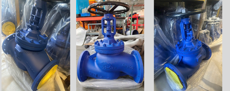Van cầu dầu nóng DN200