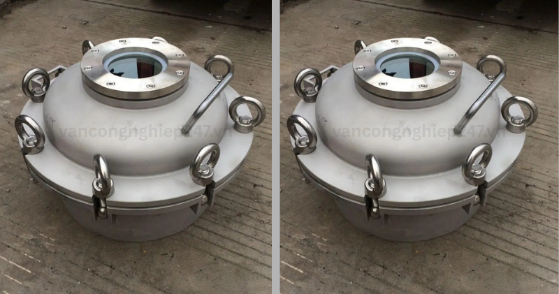 Nắp tank áp lực cao có kính quan sát