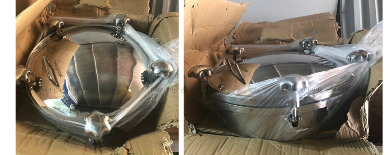 Nắp tank inox áp lực DN400