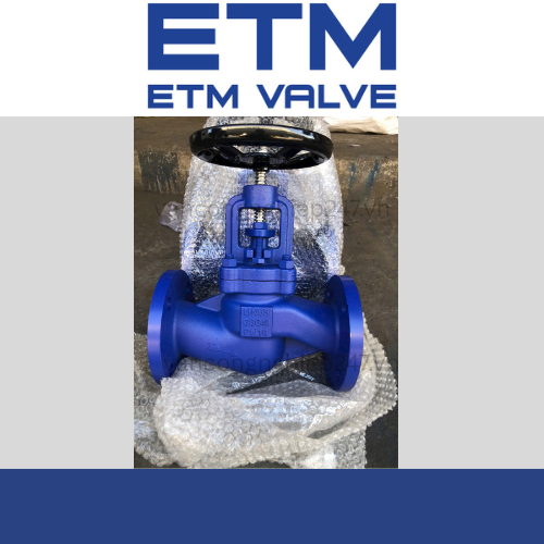 Van cầu gang mặt bích DN65