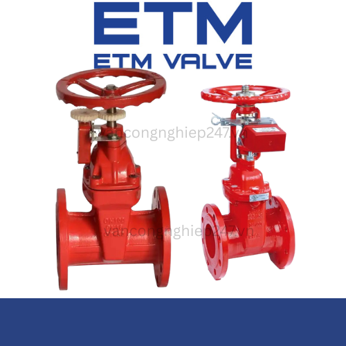 Van cổng tín hiệu điện DN100