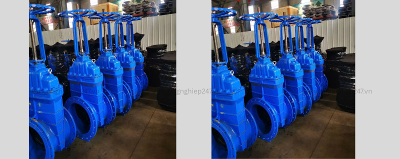 Van cổng ty nổi DN450