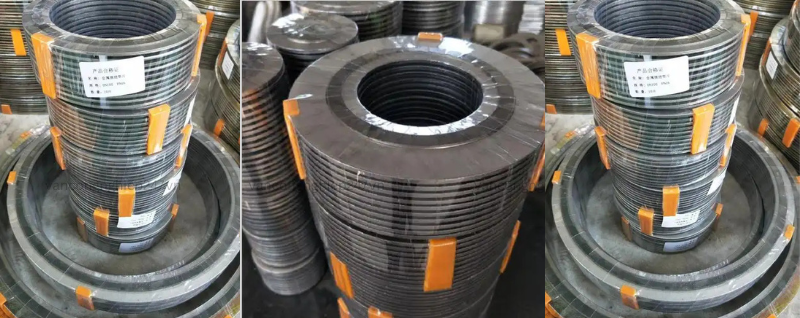 Gioăng chì mặt bích 3 vành