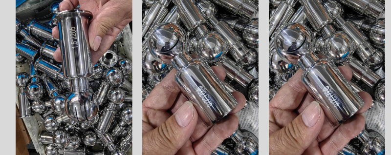 Qủa cầu xoay inox vi sinh DN32