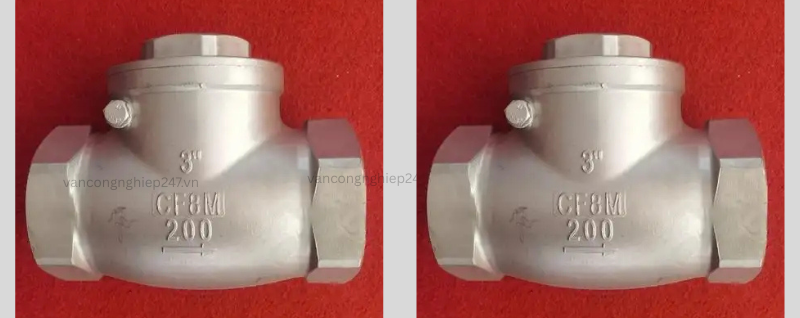 Van 1 chiều ren inox 304 DN80