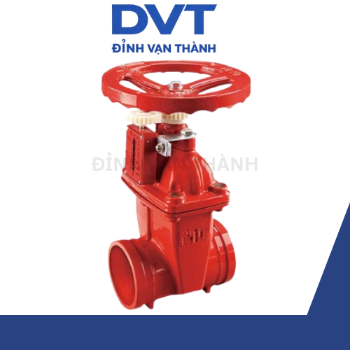 Van cổng tín hiệu có rãnh DN100