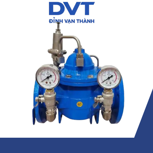 Van giảm áp nước mặt bích DN100