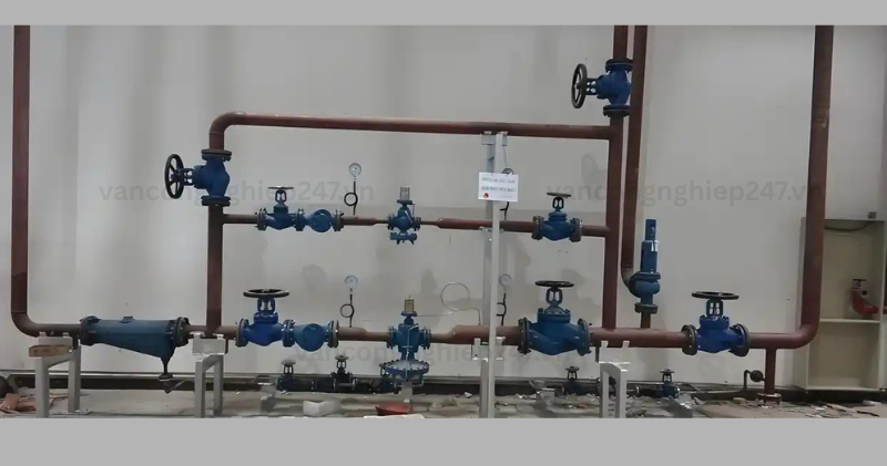 Các loại van hơi lắp trên hệ thống đường hơi