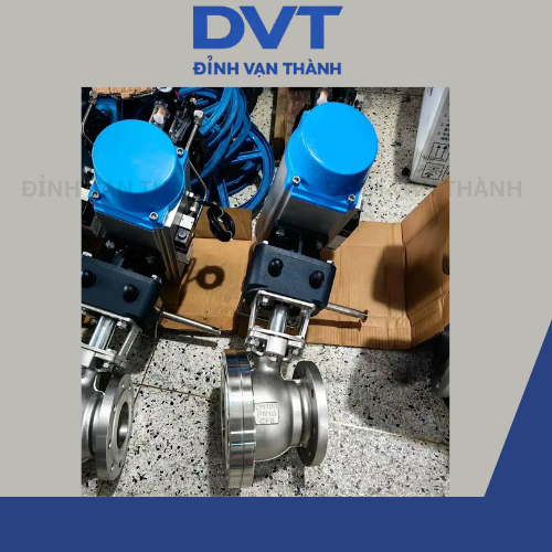 Van bi xả đáy điều khiển khí nén DN100