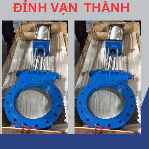 Van cổng dao khí nén DN200