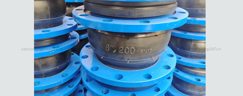 Chống rung mặt bích DN200