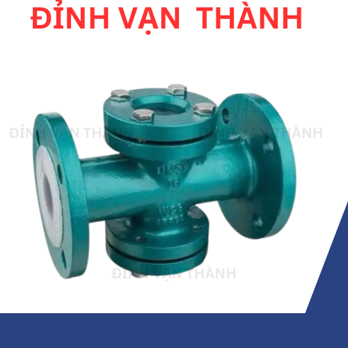 Kính quan sát dòng chảy lót PTFE