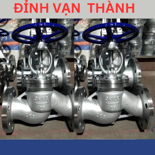 Van cầu chữ ngã inox DN100