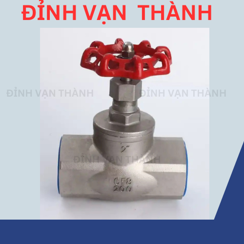 Van cầu inox ren DN50